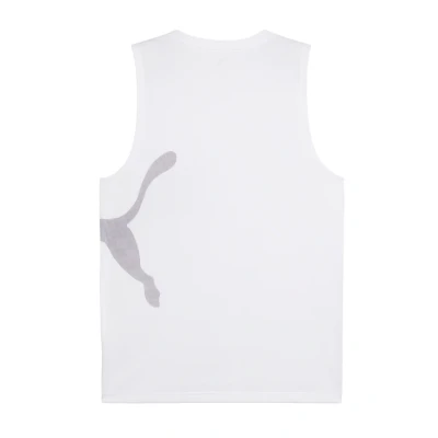 Afbeelding van Puma Train ALL DAY BIG LOGO Top, Heren, Maat: XL, White
