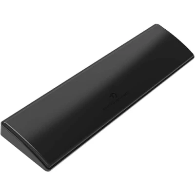 Afbeelding van Ergonomische polssteun voor 60% mechanisch toetsenbord, antislip rubberen voetjes met van traagschuim laptop, comfortabel typen
