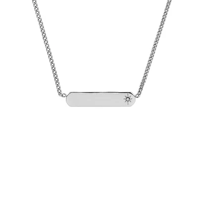 Afbeelding van Fossil dames Lane ketting met steen JF04134040