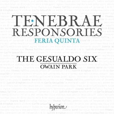 Afbeelding van Gesualdo Six, Owain Park Tenebrae Responsories (CD)
