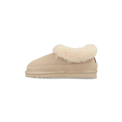 Afbeelding van Warmbat Australia Barraba Pantoffels, Dames, Maat: 42, Beige Leer