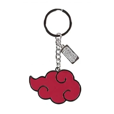 Afbeelding van Naruto Akatsuki Symbol Sleutelhanger Rood