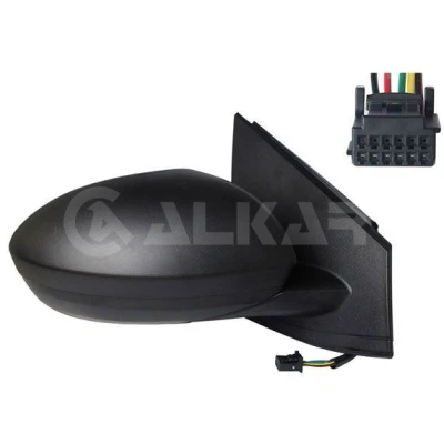 Afbeelding van Buitenspiegel Alkar 6141207 rechts Electrisch Te verwarmen, Met temperatuursensor, Bol vormig DACIA: Sandero III