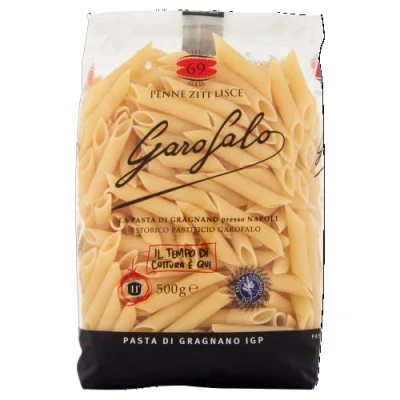 Afbeelding van Garofalo Penne Ziti Lisce, Pasta Di Semola Grano Duro 500 G