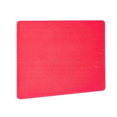 Afbeelding van Hendi Rode snijplank HACCP gecertificeerd LDPE 530x325x10mm dubbelzijdig gebruik