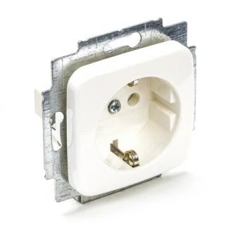 Afbeelding van Stopcontact Busch Jaeger Reflex (Inbouw, Randaarde, Wit)