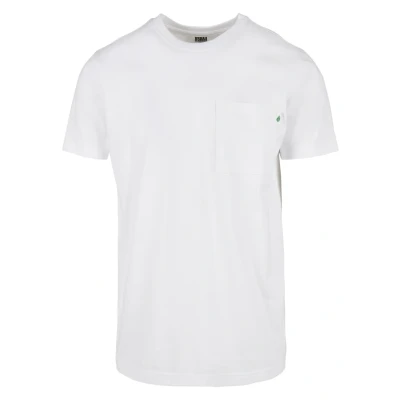 Afbeelding van Urban Classics Organic Cotton Basic Pocket TEE Tshirt basic, Heren, Maat: Medium, White