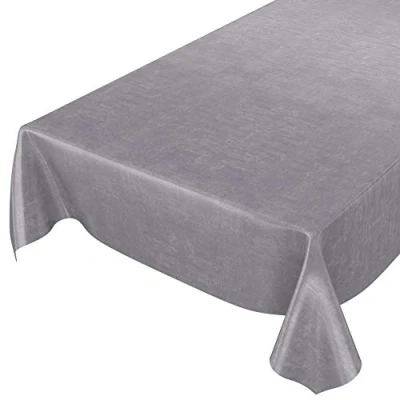 Afbeelding van ANRO Tafelkleed van wasdoek, Eiffeltoren, Parijs, romantisch, liefde, 240 x 140 cm, cm