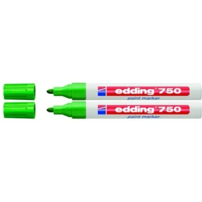 Afbeelding van edding 2 stuks 750 industriële markers, 4 mm, groen