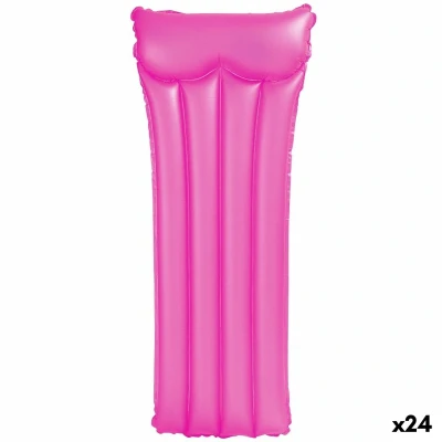 Afbeelding van Opblaasbaar matras Intex Neon 183 x 76 cm (24 Stuks)