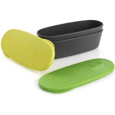 Afbeelding van Light My Fire SnapBox Oval Lime/Green set van 2