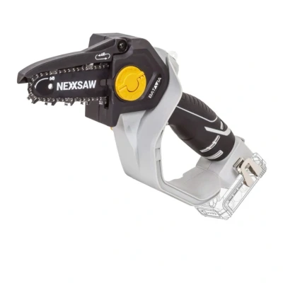 Afbeelding van Mini kettingzaag Chainsaw 6&#039;&#039; Nexxsaw® 18V Excl. batterij en oplader Met deze compacte zaag je snel gemakkelijk takken andere houtsoorten Maxxpack