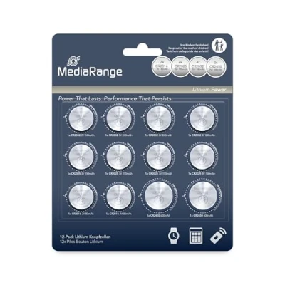 Afbeelding van MediaRange CR Batterijenset 2x CR2016, 4x CR2025, CR2032, CR2450