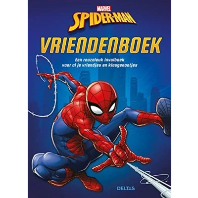 Afbeelding van Vriendenboek Deltas Spider man