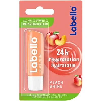 Afbeelding van Labello Peach Shine Lippenbalsem, 4.8 g