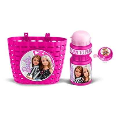 Afbeelding van Kindermand voor op de fiets Mattel Barbie