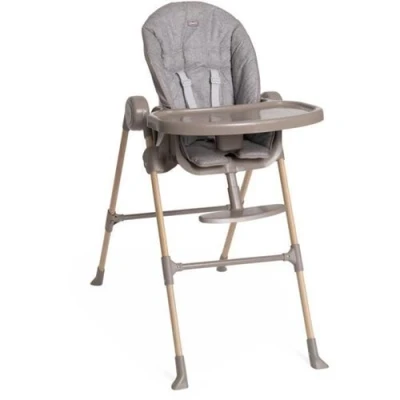 Image de Chaise Haute Polly Essential 0/3 ans Gris Ash