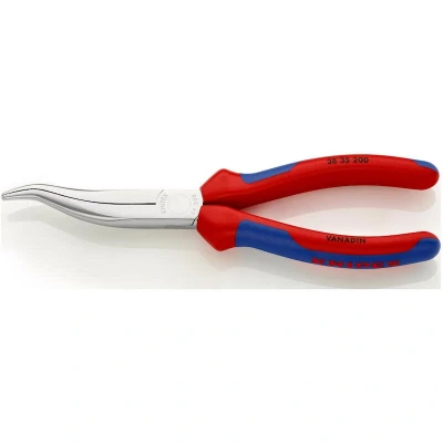 Afbeelding van Knipex 38 35 200 Elektronica en fijnmechanica Platte rondbektang Recht mm