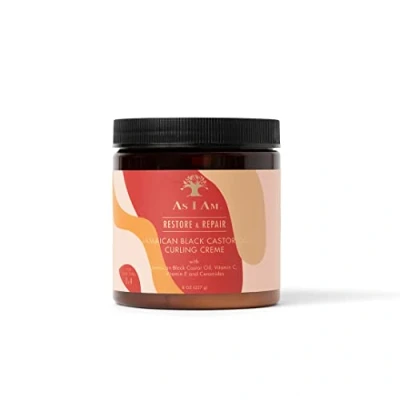 Afbeelding van As I Am Jamaican Black Castor Oil Curling Creme 227 gr