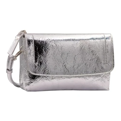 Afbeelding van Gabor Elissa Schoudertas, Dames, Maat: One Size, Metallic silver