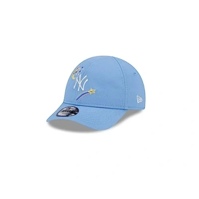 Afbeelding van New Era York Yankees MLB Baseball Gummizug Cap Mond Stern NY Logo Blauw