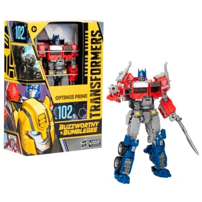 Afbeelding van Transformers Rise of the Beasts Buzzworthy Bumblebee Studio Series Action Figure 102BB Optimus Prime 16 cm
