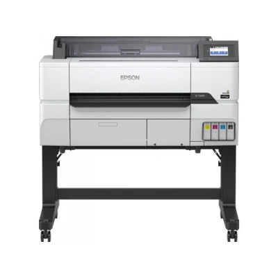 Image de Epson SureColor SC T3405 Avec Support 24&quot; imprimante grand format couleur jet d&#039;encre Rouleau A1 (610 cm) 2 400 x 1 200 ppp Gigabit LAN Wi Fi(n) hôte USB 3.0 outil de coupe