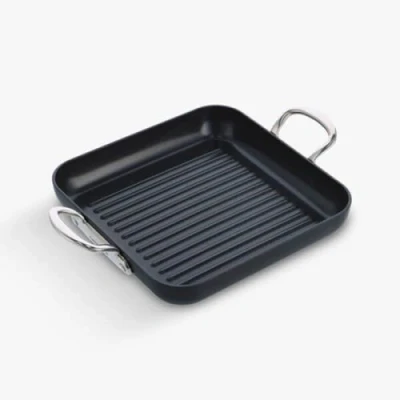 Afbeelding van Greenpan Barcelana Pro Vierkante Grill Met Keramische Antikleeflaag 28 Cm
