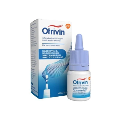 Afbeelding van Otrivin Neusdruppels Hydraterend 1mg/ml (0,1%)