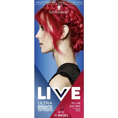 Afbeelding van Schwarzkopf 3 x Live ultra heldere of pastelkleurige pillardoos, rood, 92
