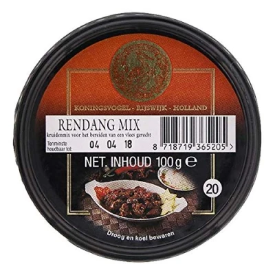 Afbeelding van Koningsvogel Rendang kruidenpasta 100 g