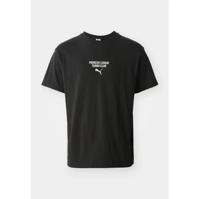 Afbeelding van Porsche Legacy T shirt met print voor Heren, Zwart, Maat S PUMA