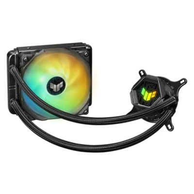 Afbeelding van ASUS TUF GAMING LC 120 ARGB Processor Alles in één vloeistofkoeler 12 cm Zwart 1 stuk(s)