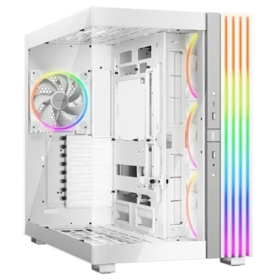 Image de be quiet! Light Base 900 FX FT ATX étendu panneau latéral fenêtré (verre) pas d&#039;alimentation (ATX / PS/2) blanc USB/Audio