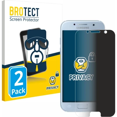 Afbeelding van BROTECT privacy screenprotector voor Samsung Galaxy A5 2017 Folie Beschermfolie Blauwlichtfilter (2 Stuks)