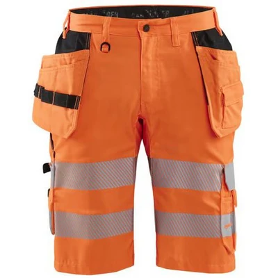 Image de Short artisan haute visibilité à stretch orange fluo Blåkläder