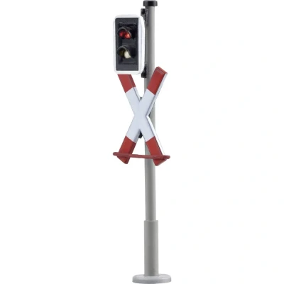 Afbeelding van Viessmann Modelltechnik 5057 H0 Andreaskruis Met knipperschakeling Kant en klaar model