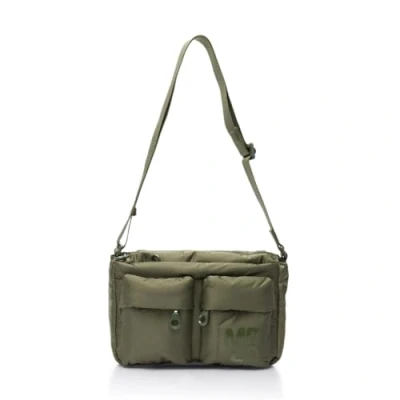 Afbeelding van MANDARINA DUCK Schoudertas MD20 Balloon Crossover Bag Military Green Olijfgroen