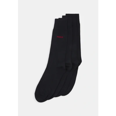 Afbeelding van HUGO BOSS heren Sokken met logo in 2 pack de kleur Donkerblauw, maat: 39/42
