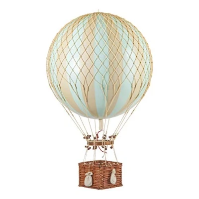 Afbeelding van Authentic Models Luchtballon Jules Vern decoratie Kinderkamer Mint Groen Ø 42cm