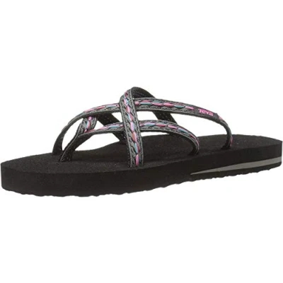 Afbeelding van Teva Olowahu, dames teenslippers, Felicitas Zwart