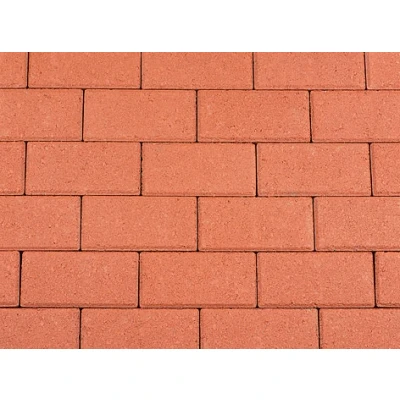 Afbeelding van Betonstraatsteen 21x10,5x8 cm rood komo