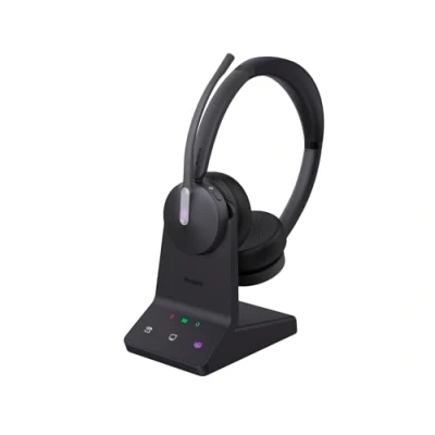 Image de Yealink WH64 Dual Micro casque sur oreille DECT / Bluetooth sans fil Certifié pour Microsoft Teams