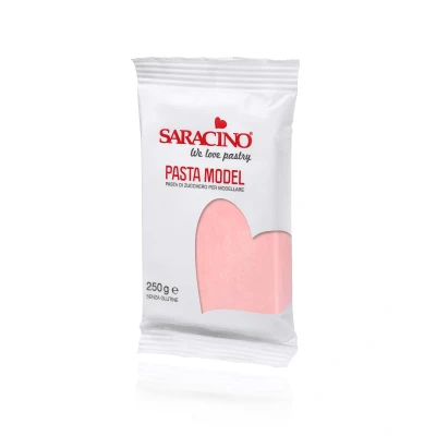 Afbeelding van Saracino Modelling Paste Roze 250g