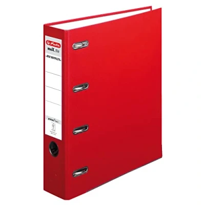 Image de herlitz Double classeur maX.file en PP, dos: 70mm, rouge