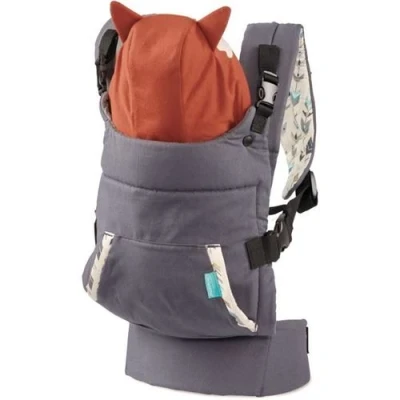 Image de Porte Bébé Infantino Cuddle Up Renard 2 Modes : Ventral Face Et Dorsal