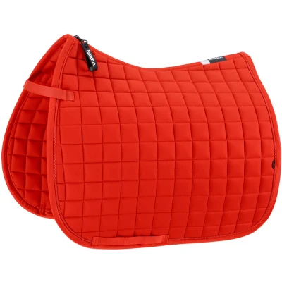 Afbeelding van Eskadron Zadeldekje Dynamics Cotton Dressuur Rood Pony Agradi.be