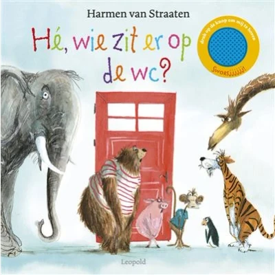 Image de Hé, wie zit er op de wc?