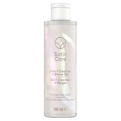 Afbeelding van Satin Care intieme verzorging voor vrouwen, scheergel en reinigingsgel 2 in 1 delen, 190 ml