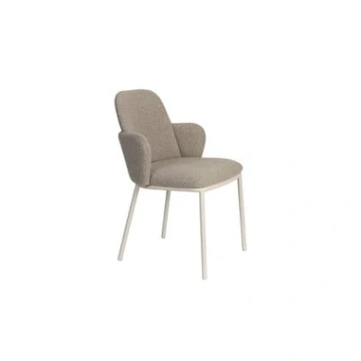 Afbeelding van Feliz Lifestyle Jerrico Eetkamerstoelen Bruin Beige Set van 2